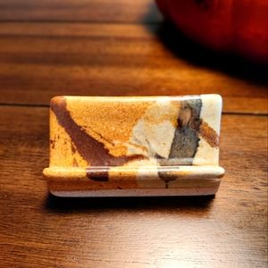 NEW Stone Business Card Holder